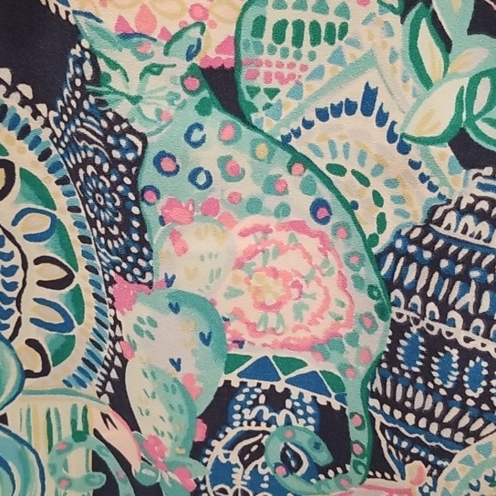 💕LILLY PULITZER Kathie Dress Lookin Sharp 00 NWT - Picture 14 of 16
